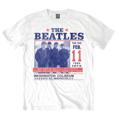 The Beatles - Washington Coliseum póló