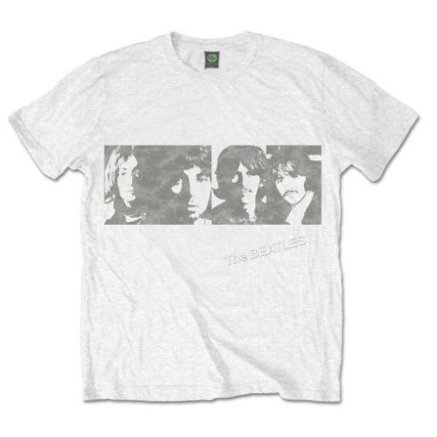 The Beatles - White Album Faces póló