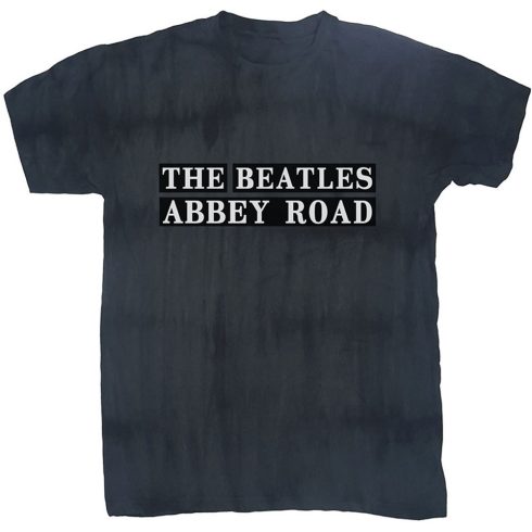 The Beatles - Abbey Road Sign (Dip-Dye) póló