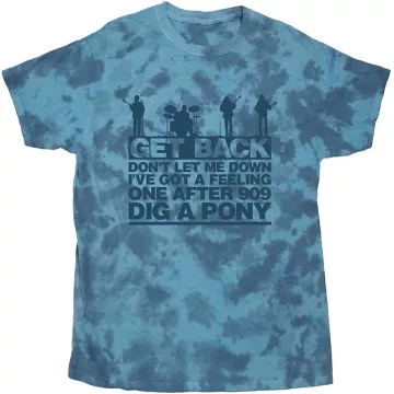The Beatles - Let it Be Songs (Dip-Dye) póló