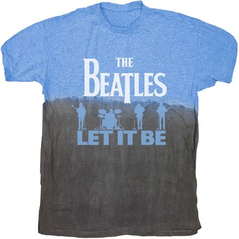 The Beatles - Let It Be Split (Dip-Dye) póló