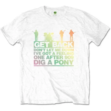 The Beatles - Get Back Gradient póló