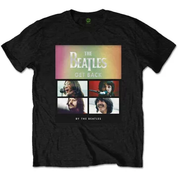 The Beatles - Album Faces Gradient póló