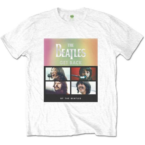 The Beatles - Album Faces Gradient póló