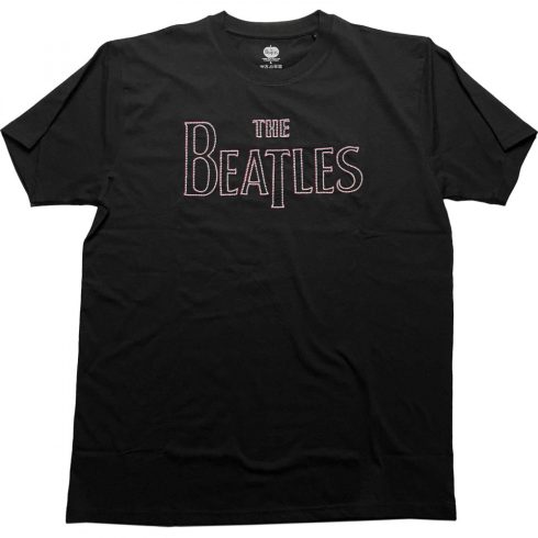 The Beatles - Drop T Logo (Embroidered) póló