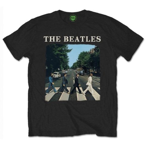 The Beatles - Abbey Road with logo póló