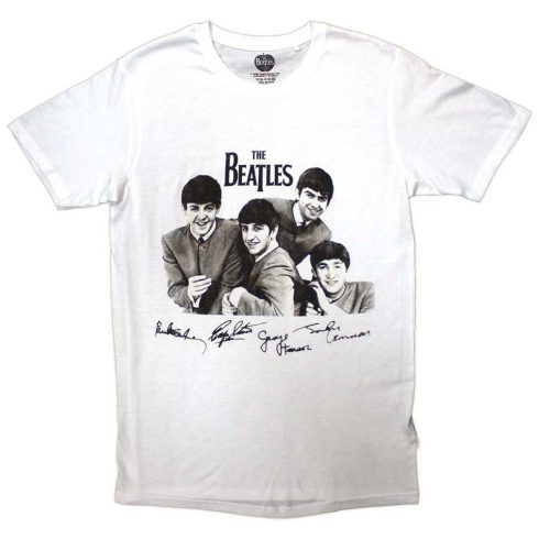 The Beatles - Mop Tops & Signatures póló