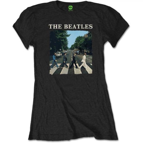 The Beatles - Abbey Road & Logo (Retail Pack) női póló