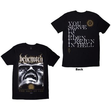 Behemoth - The Shit Ov God Reign In Hell (Black) póló