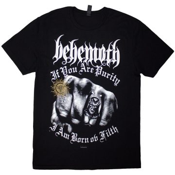 Behemoth - The Shit Ov God Purity Fist (Black) póló