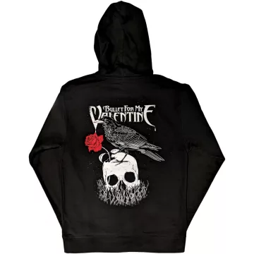 Bullet for my Valentine - Logo & Raven (Back Print) pulóver