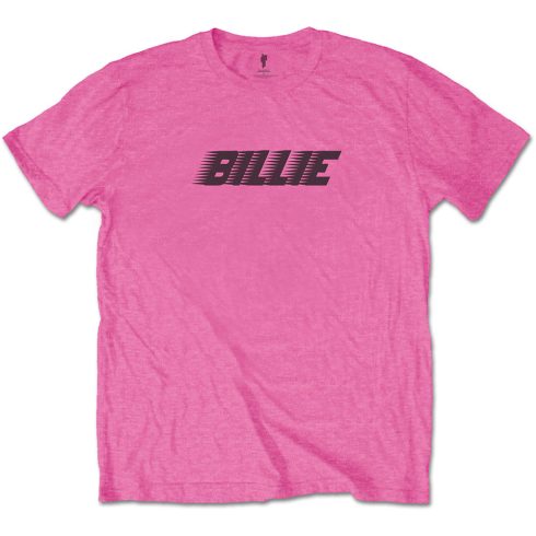 Billie Eilish - Racer Logo & Blohsh (Back Print) póló
