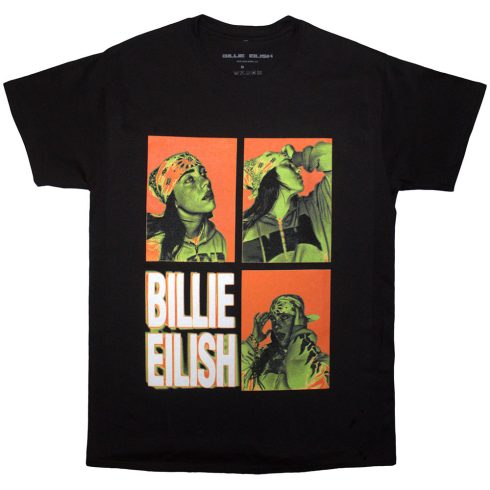 Billie Eilish - 3 Photo Logo póló