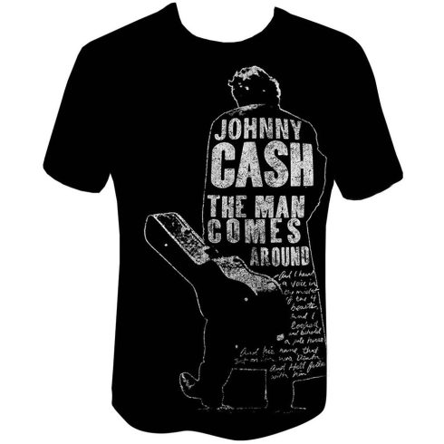 Johnny Cash - Man Comes Around póló