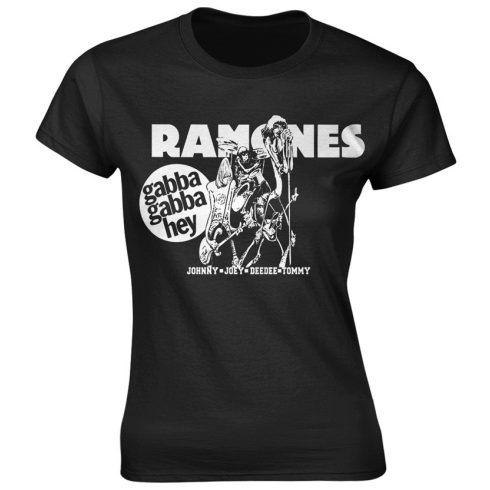 Ramones - GABBA GABBA HEY CARTOON női póló
