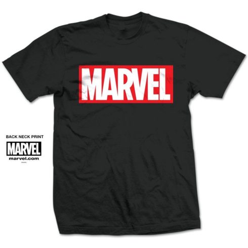 Marvel Comics - Marvel Box Logo póló