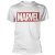 Marvel Comics - Marvel Box Logo White póló