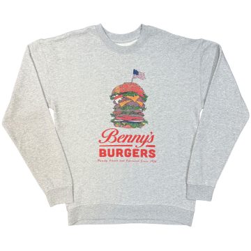 Stranger Things - Bennys Burger (Grey) pulóver