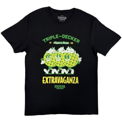 Stranger Things - Ahoy Now Available (Black) póló