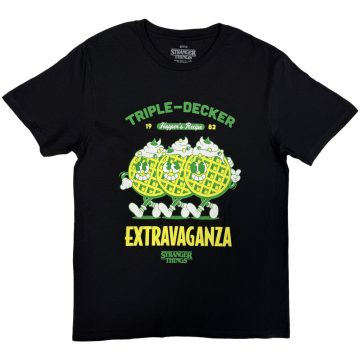 Stranger Things - Ahoy Now Available (Black) póló