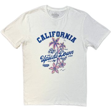 Stranger Things - California Upside Down (White) póló