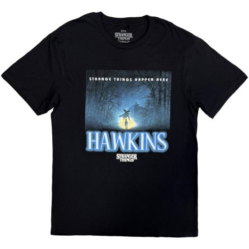 Stranger Things - Happen Here (Black) póló