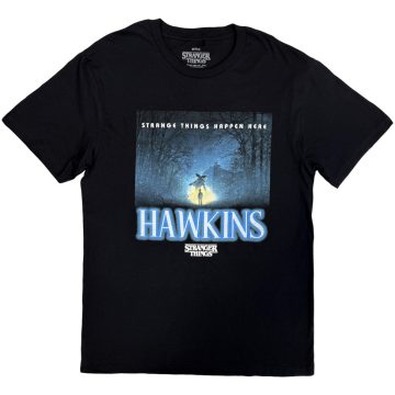 Stranger Things - Happen Here (Black) póló