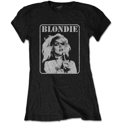 Blondie - Presente Poster női póló