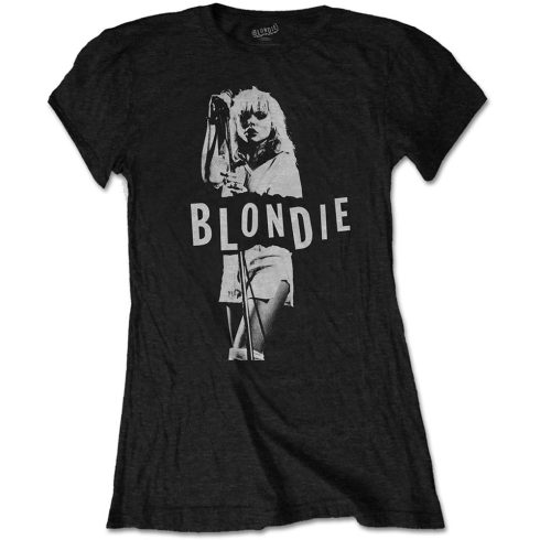 Blondie - Mic. Stand női póló