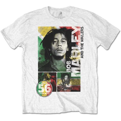 Bob Marley - 56 Hope Road Rasta póló