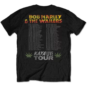 Bob Marley - Kaya Tour (Back Print) póló