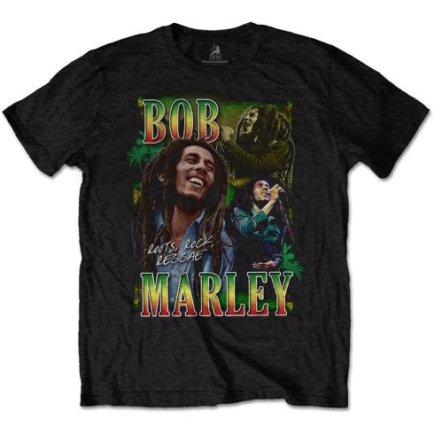 Bob Marley - Roots, Rock, Reggae Homage póló