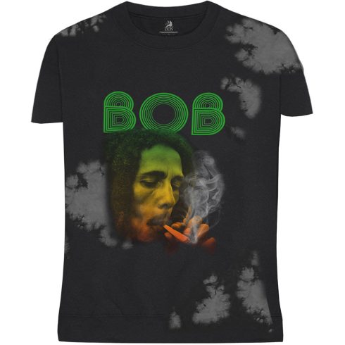Bob Marley - Smoke Gradient (Dip-Dye) póló