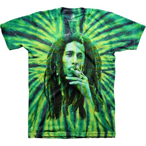 Bob Marley - Smoke (Tie-Dye) póló