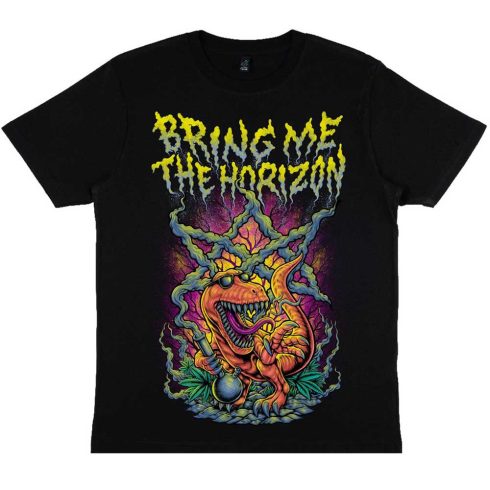 Bring Me The Horizon - Smoking Dinosaur póló