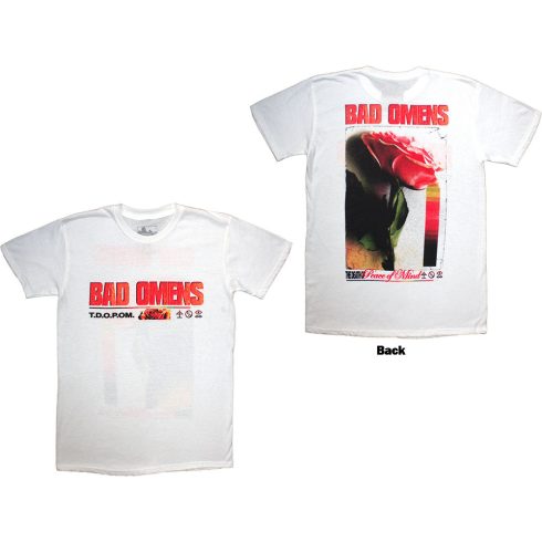 Bad Omens - Flower (White) póló
