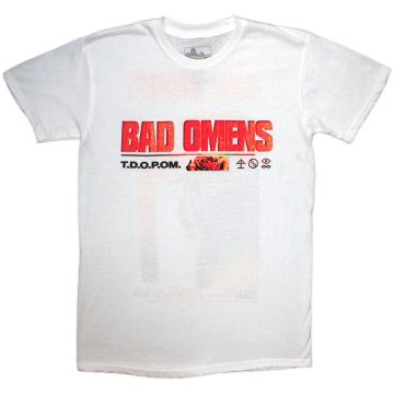 Bad Omens - Flower (White) póló