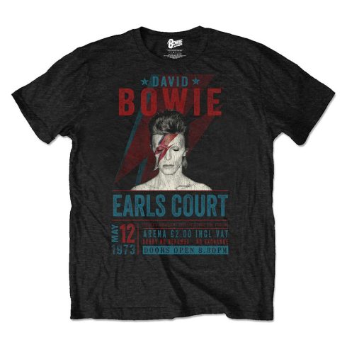 David Bowie - Earls Court '73 póló