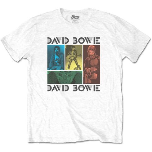 David Bowie - Mick Rock Photo Collage póló