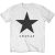 David Bowie - Blackstar on White póló