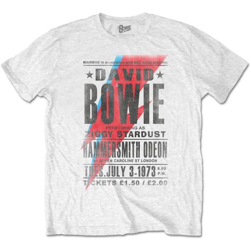 David Bowie - Hammersmith Odeon póló