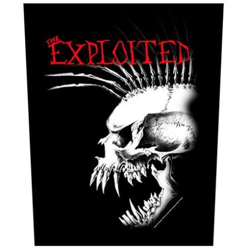 The Exploited - Bastard Skull hátfelvarró