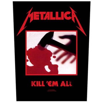 Metallica - Kill 'em all hátfelvarró