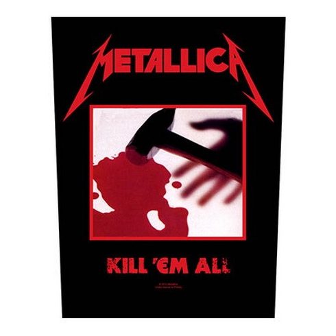 Metallica - Kill 'em all hátfelvarró