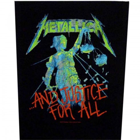 Metallica - And Justice For All hátfelvarró