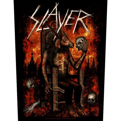 Slayer - Devil On Throne hátfelvarró