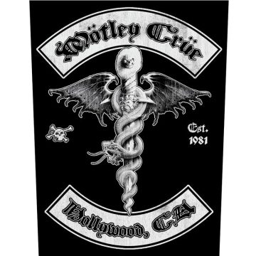 Motley Crue - Hollywood hátfelvarró