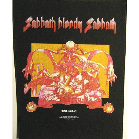 Black Sabbath - Sabbath Bloody Sabbath hátfelvarró