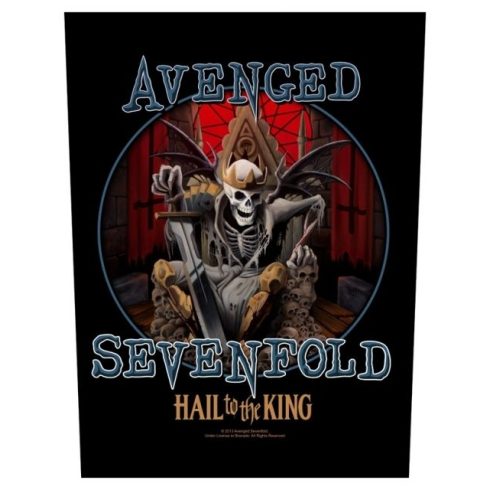 Avenged Sevenfold - Hail To The King hátfelvarró