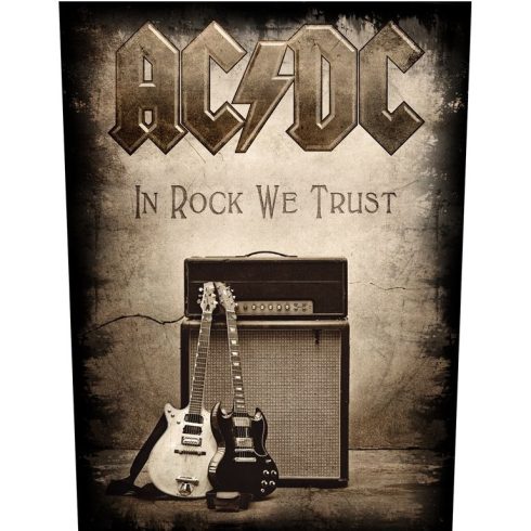 AC/DC - In Rock We Trust hátfelvarró
